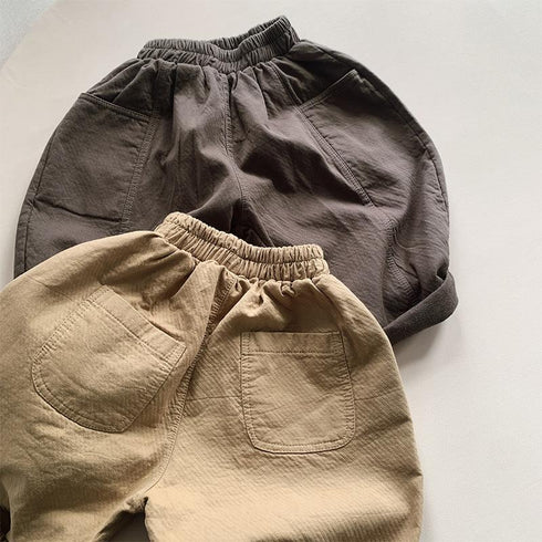 Loose casual pants baby cotton foreign style pants